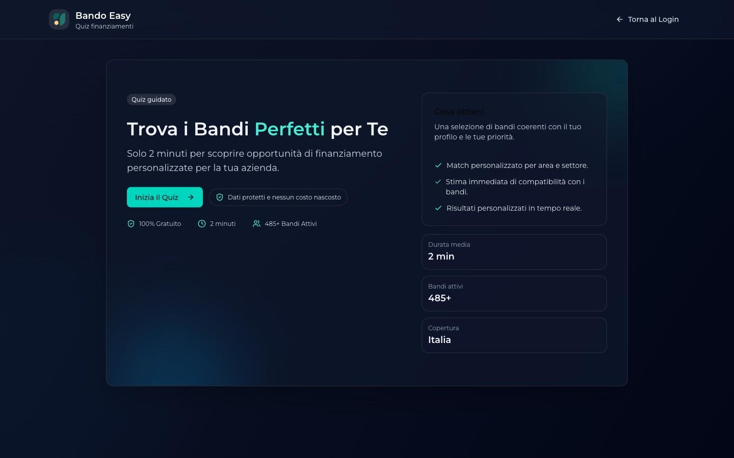 Bando Easy Platform live preview